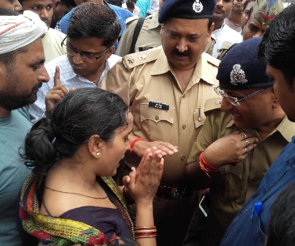 murder in a village in amethi.