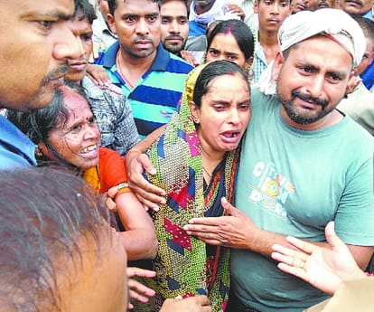 murder in a village in amethi.