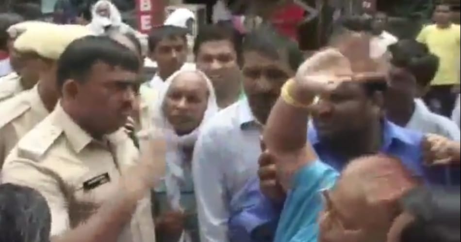 people protest with daughter dead body, controversial statement of dsp