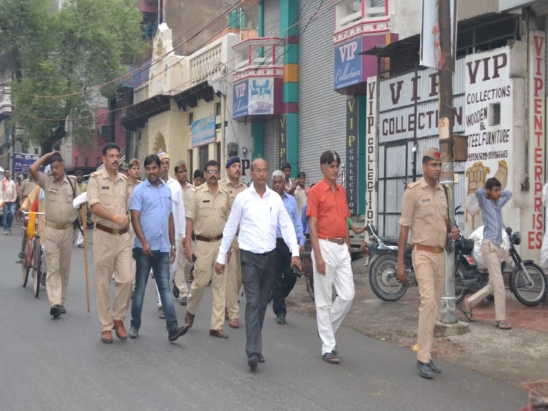 enchrochment removing on high in mathura