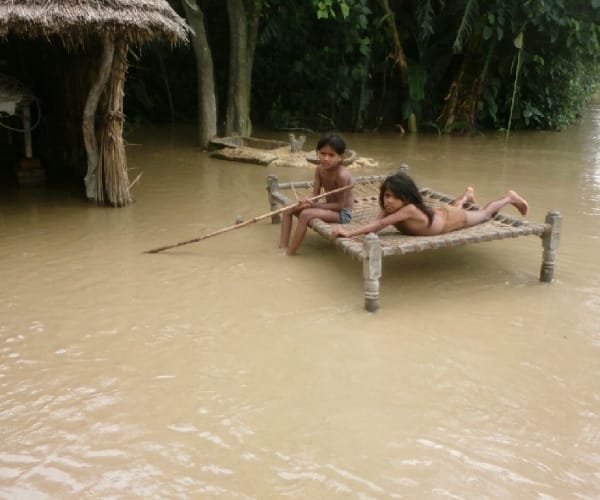  flood in bahraich in Uttar Pradesh.