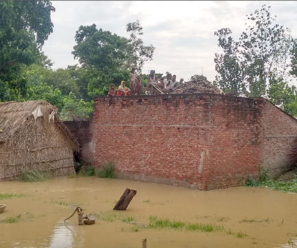  flood in bahraich in Uttar Pradesh.