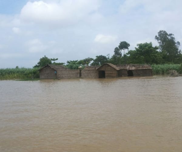  flood in bahraich in Uttar Pradesh.