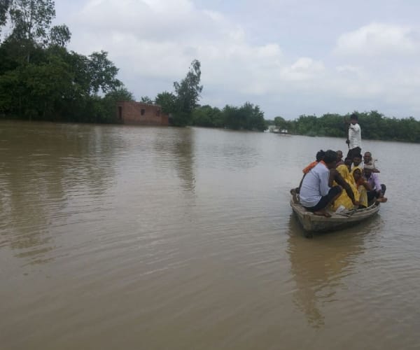  flood in bahraich in Uttar Pradesh.