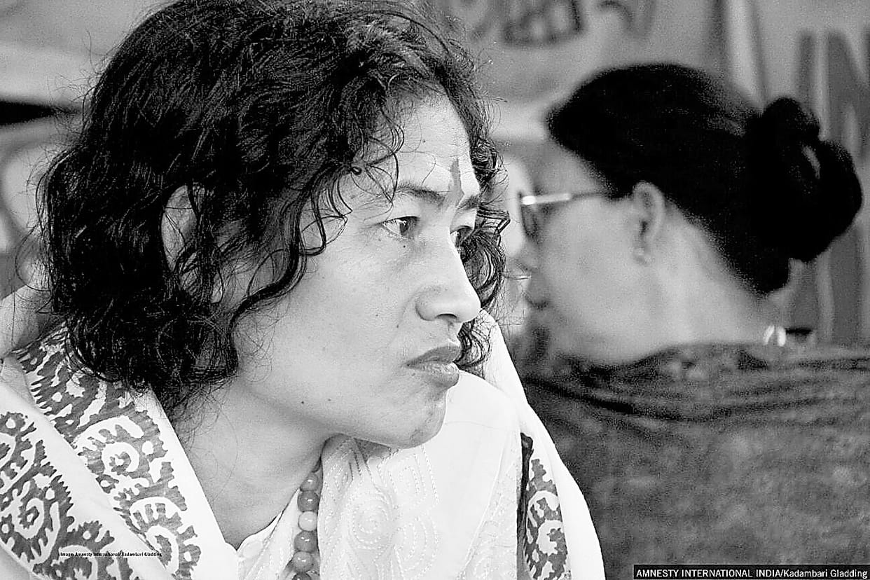 Irom Sharmila is the symbole of North east Problems