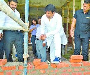 International sports stadium being built with substandard material