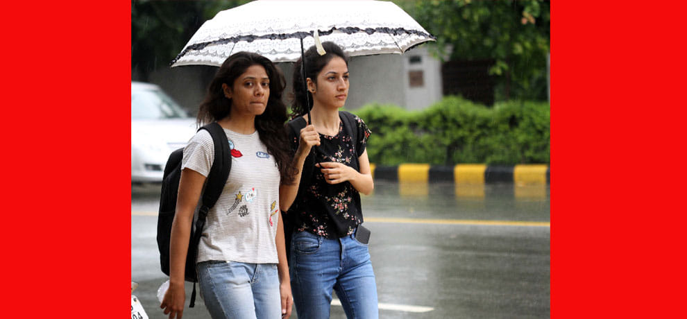 Lee side weather in Delhi-NCR, relief from heat and humidity