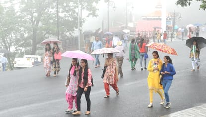 Pleasant Weather After Fresh Snowfall and Rainfall in himachal.