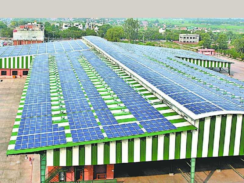 Punjab Gov.,Solar Power Panel, Bjp-Akali, AC Vegitable MarketCabinet Minister Vikramjeet Singh, 