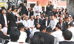 Scored by lawyers in court lock