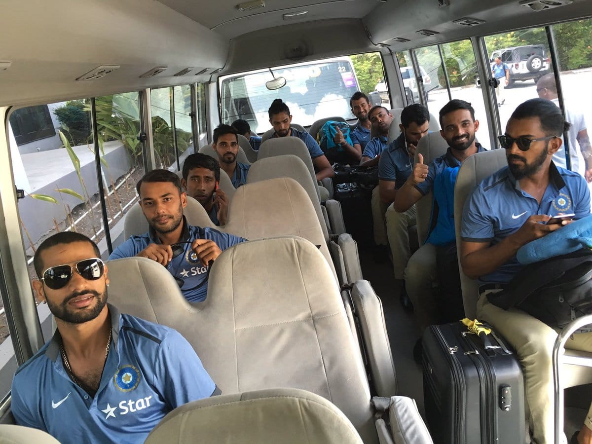 Team India Reached Jamaica For the Second Test Match