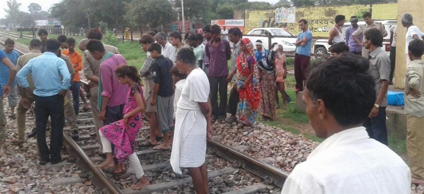 She murdered bodies dumped on railway track