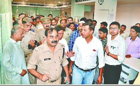 Accused of manipulating the patient , the hospital drama