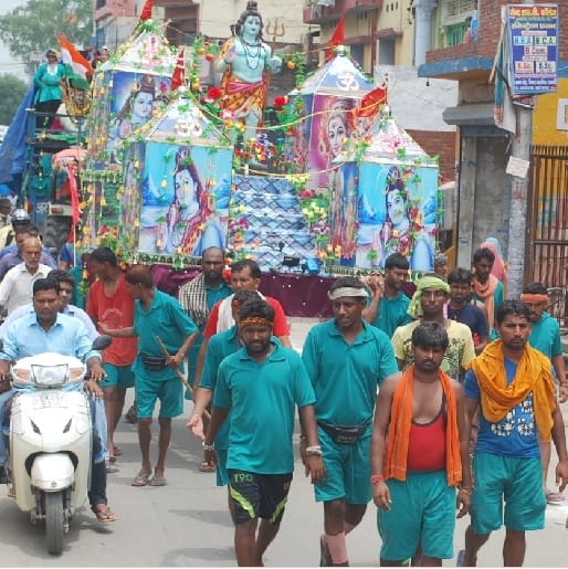 kanwad yatra : sewa bhi punya