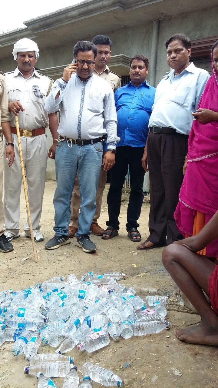 Nepali woman caught with alcohol