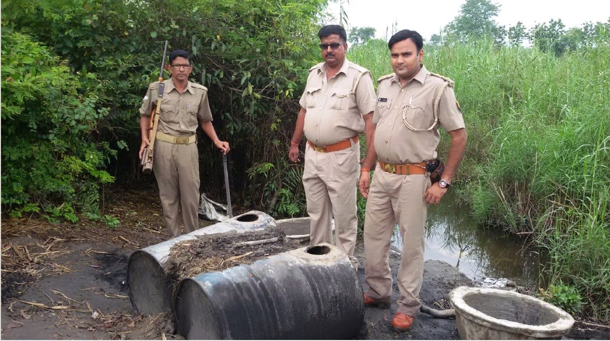 Excise raids in a dozen villages, seven arrested