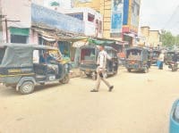 In Narnaul, Narnaul News, auto, jam 