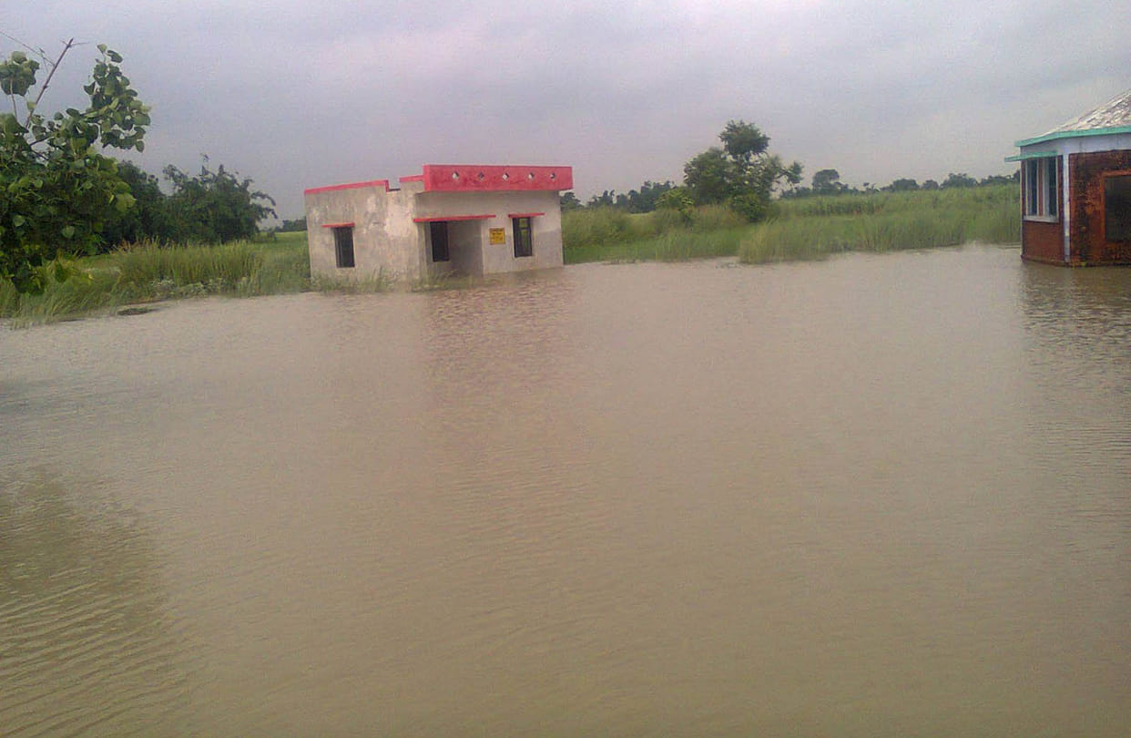 After a Gandak river Ufnai Bansi