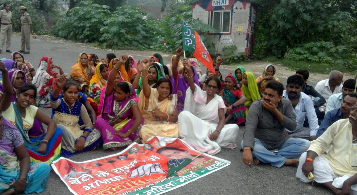 BJP Mahila Morcha furious