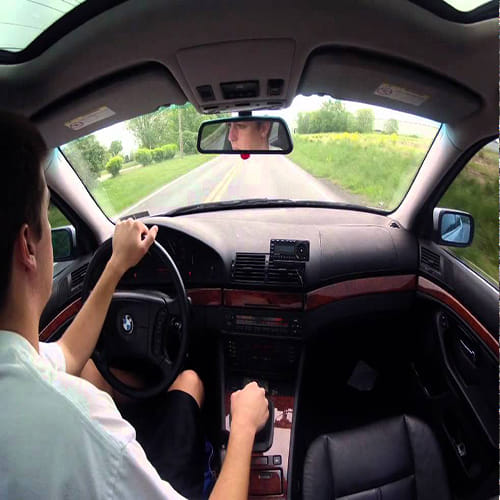 why do not turn on ac immediately after entering in car