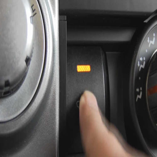 why do not turn on ac immediately after entering in car