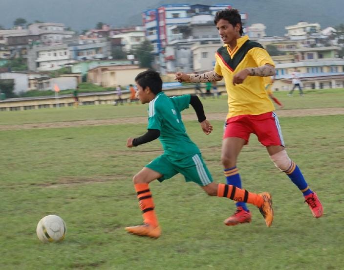 soccer match in Champawat 