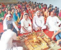womens college, new session, hawan, kaithal
