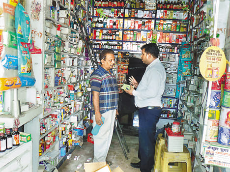 Inspection of medical stores, six samples