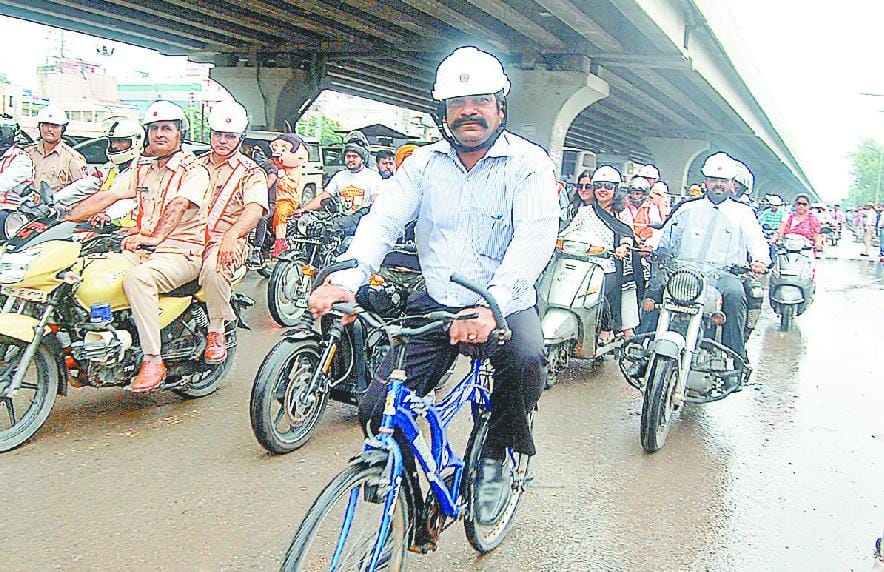 traffic rules, safety, ek zindagi programme, panipat