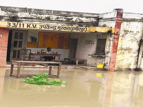 The rain of the 36 villages without electricity