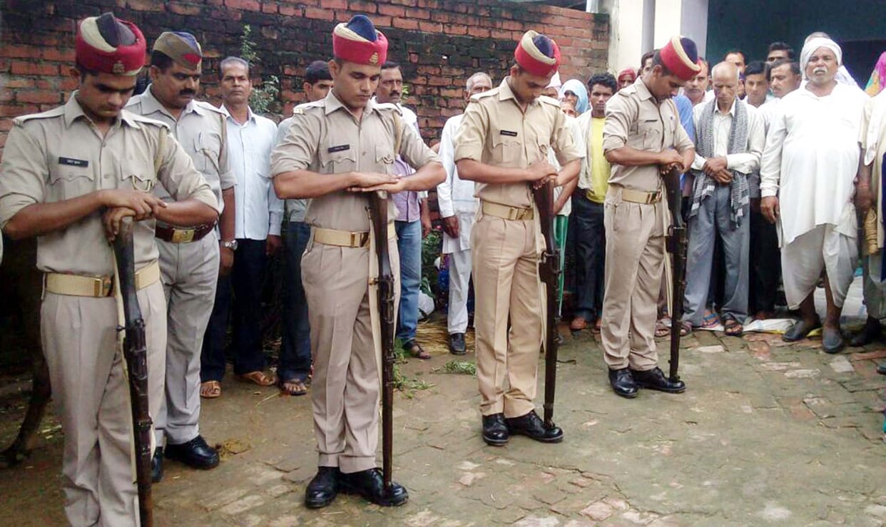 freedom fighter shyam bihar cremation done
