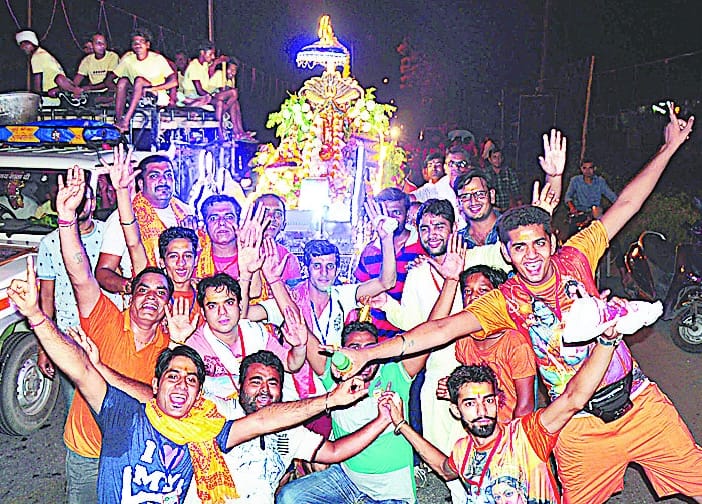Faith and trust in saffron aroused was swamped