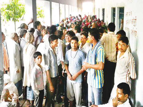 Furore over allocation ration shop