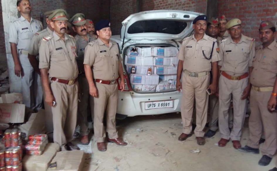 Six million including alcohol smuggler caught
