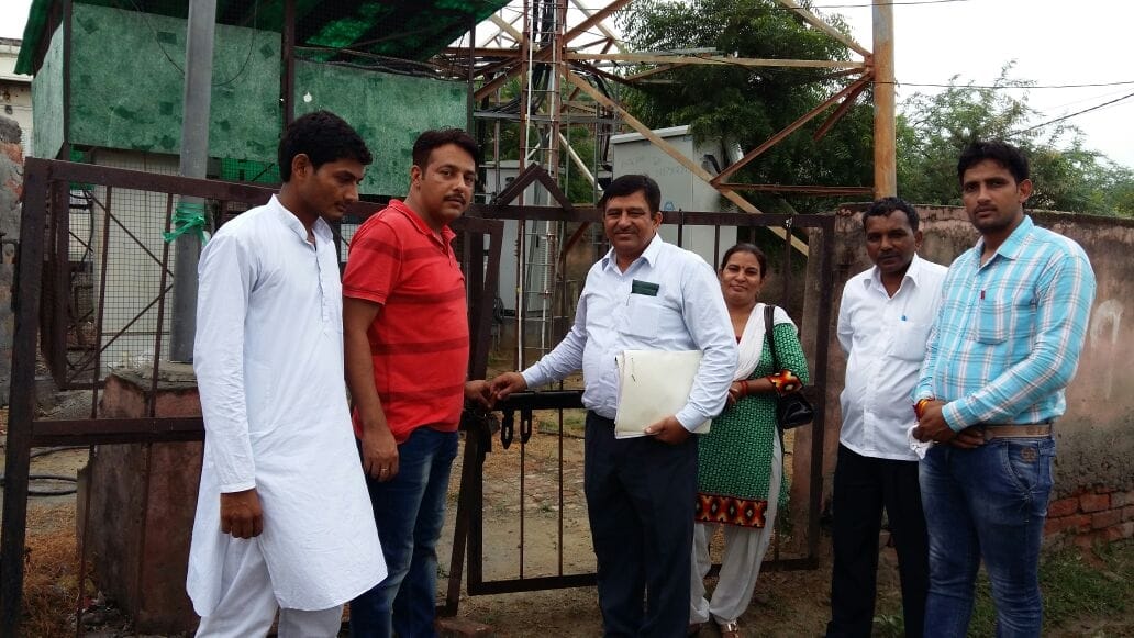  Mobile tower sealed, mobile tower, mobile signal, haryana, rohtak, tower