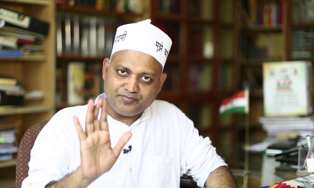 Somnath Bharti appointed vice-chairman of Delhi Jal Board