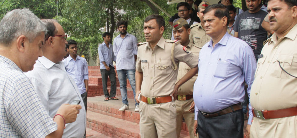 student died of electricity shock in abes college