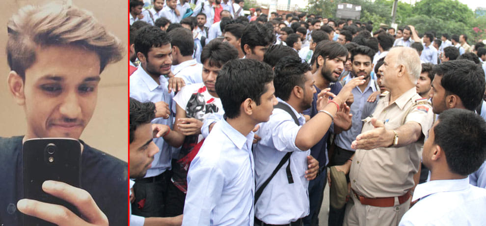 student died of electricity shock in abes college