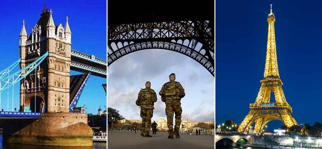 Terrorism hits tourism in europe
