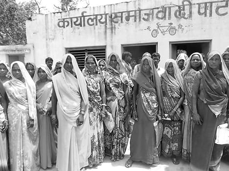 Ration cards and materials are wandering rural