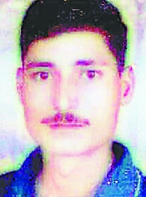 Soldier in tears last rites