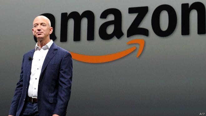 Amazon Boss becomes third richest in the world