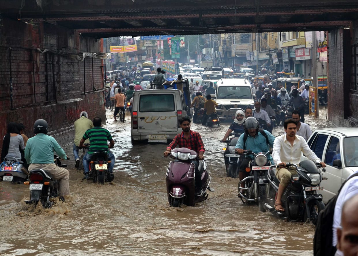 City drainage arrangements demolished