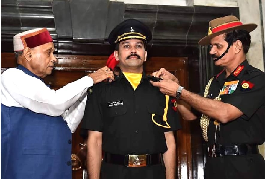 Anurag Thakur becomes first serving MP to join Territorial Army, live photos.