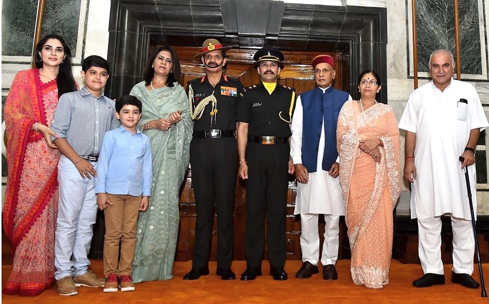 Anurag Thakur becomes first serving MP to join Territorial Army, live photos.