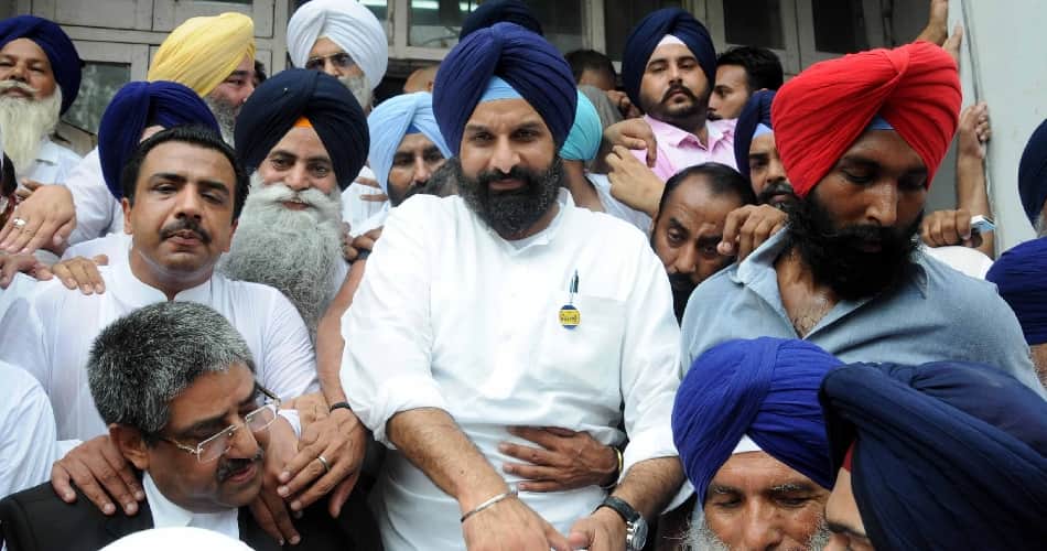 punjab cabinet minister bikram singh majithia shakti pradarshan in amritsar, criticized to kejriwal