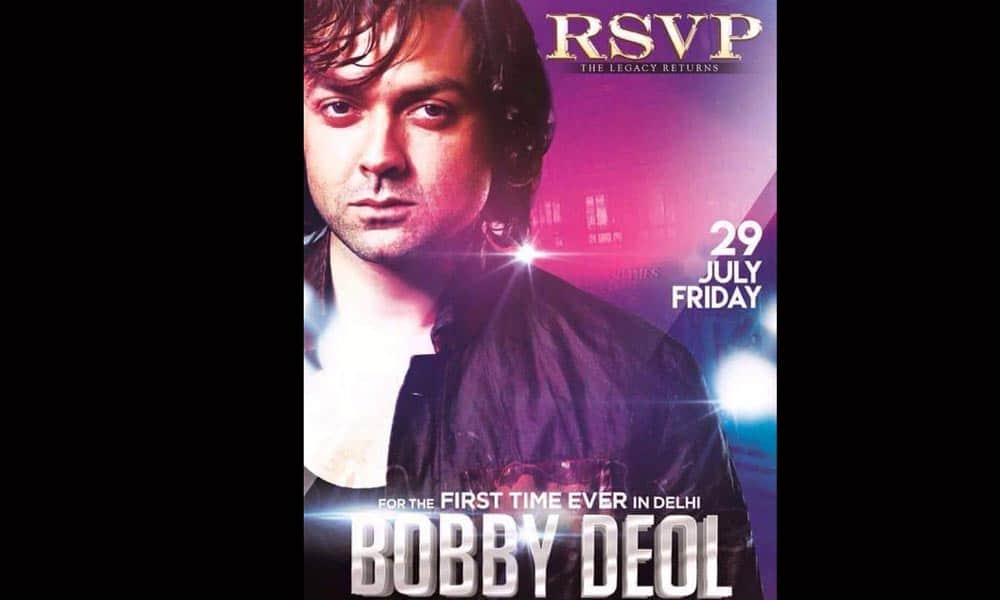 Bobby deol turns DJ tonight