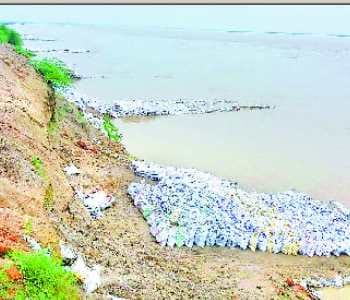 Leakge in the Chasari dam created a stir