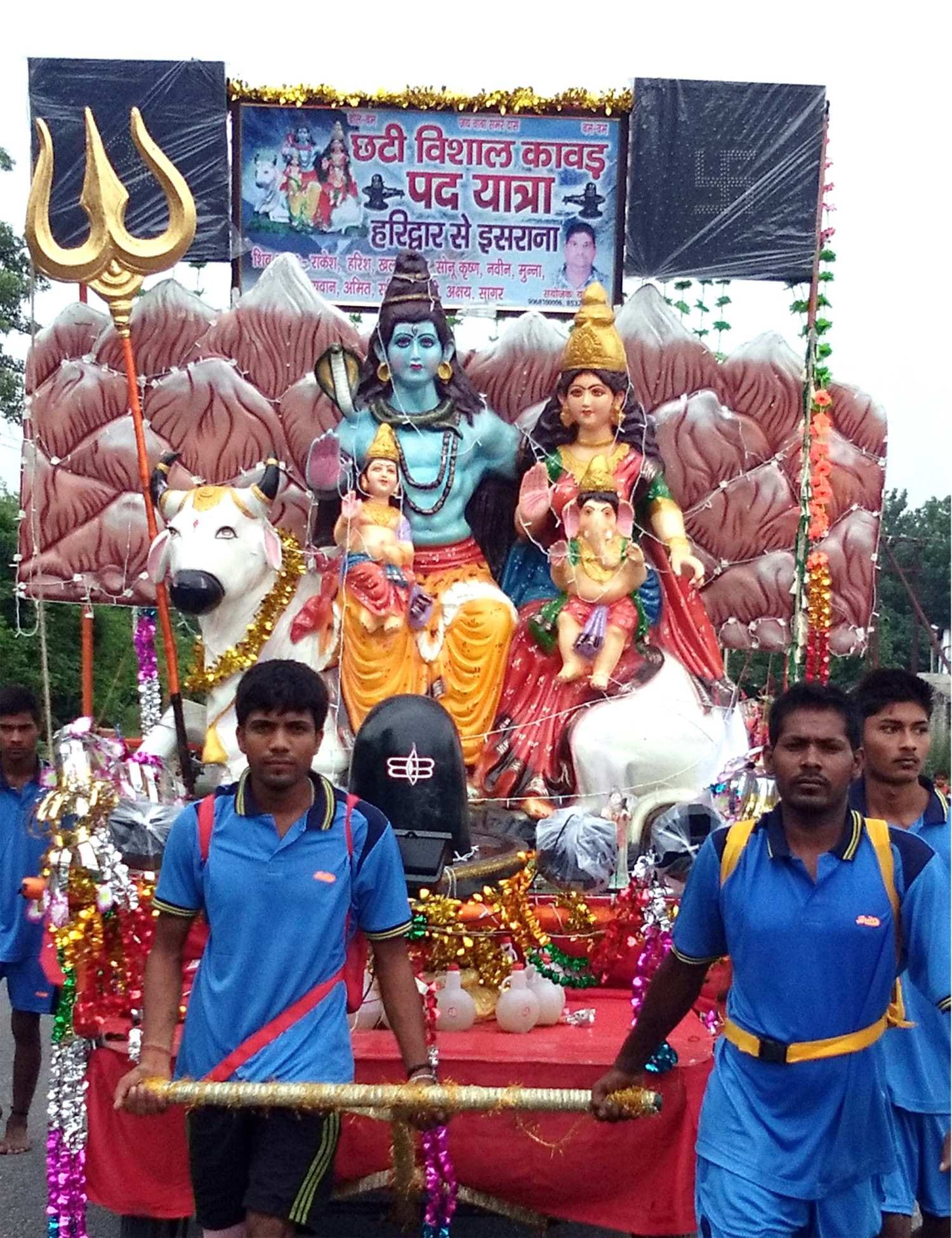 kanwar yatra photos from uttarakhand