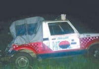 police car met with an accident, one died, jhajjar